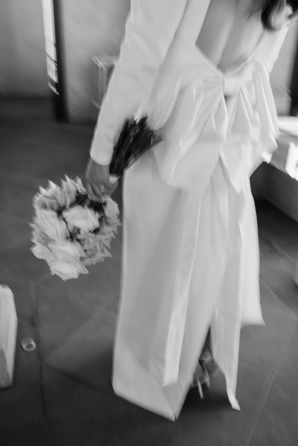 Black and white wedding photos